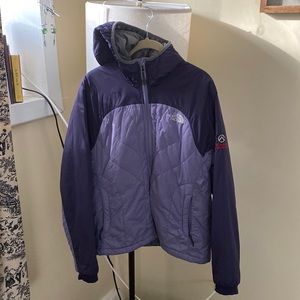 Purple The North Face Summit Series Hooded Jacket